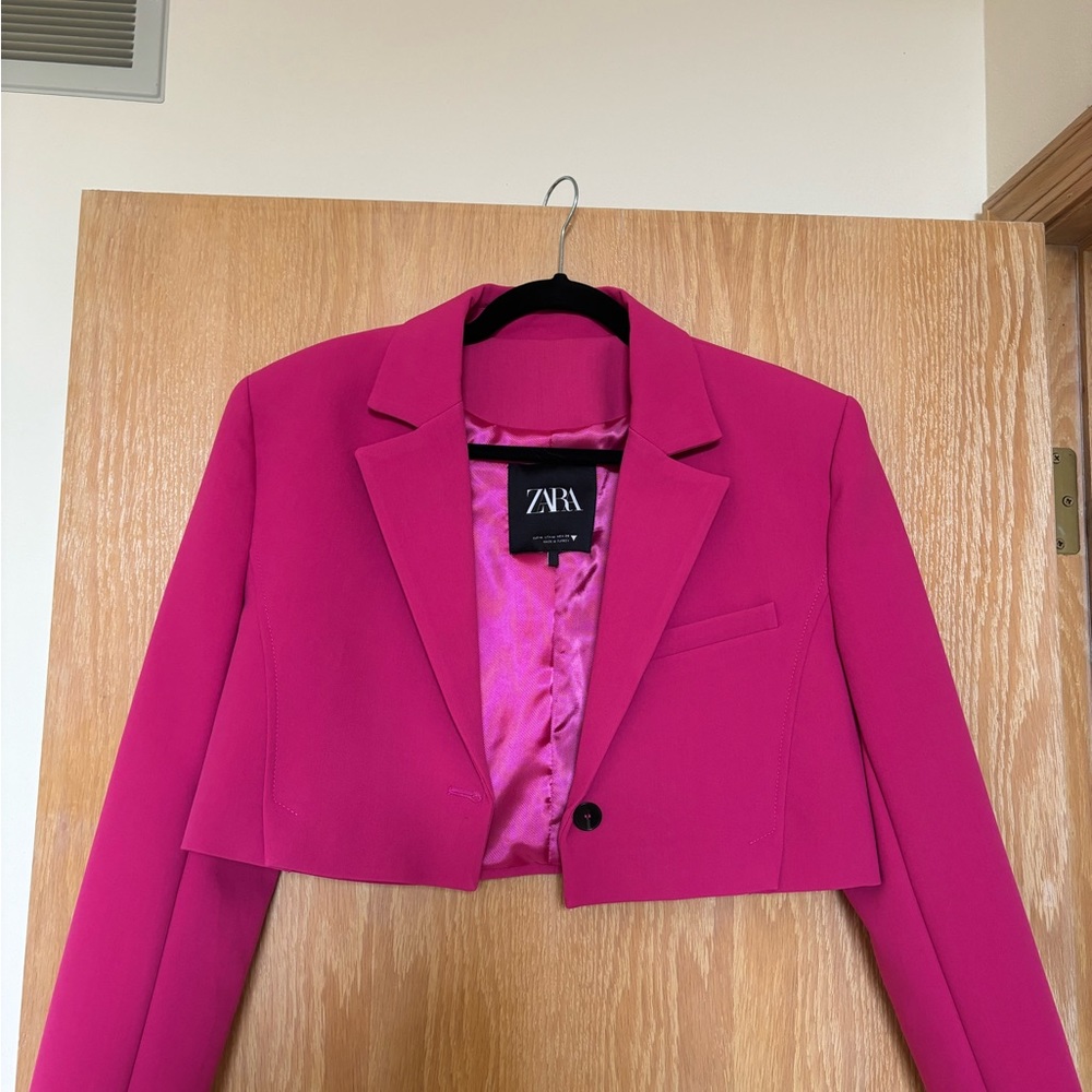 Zara crop jacket